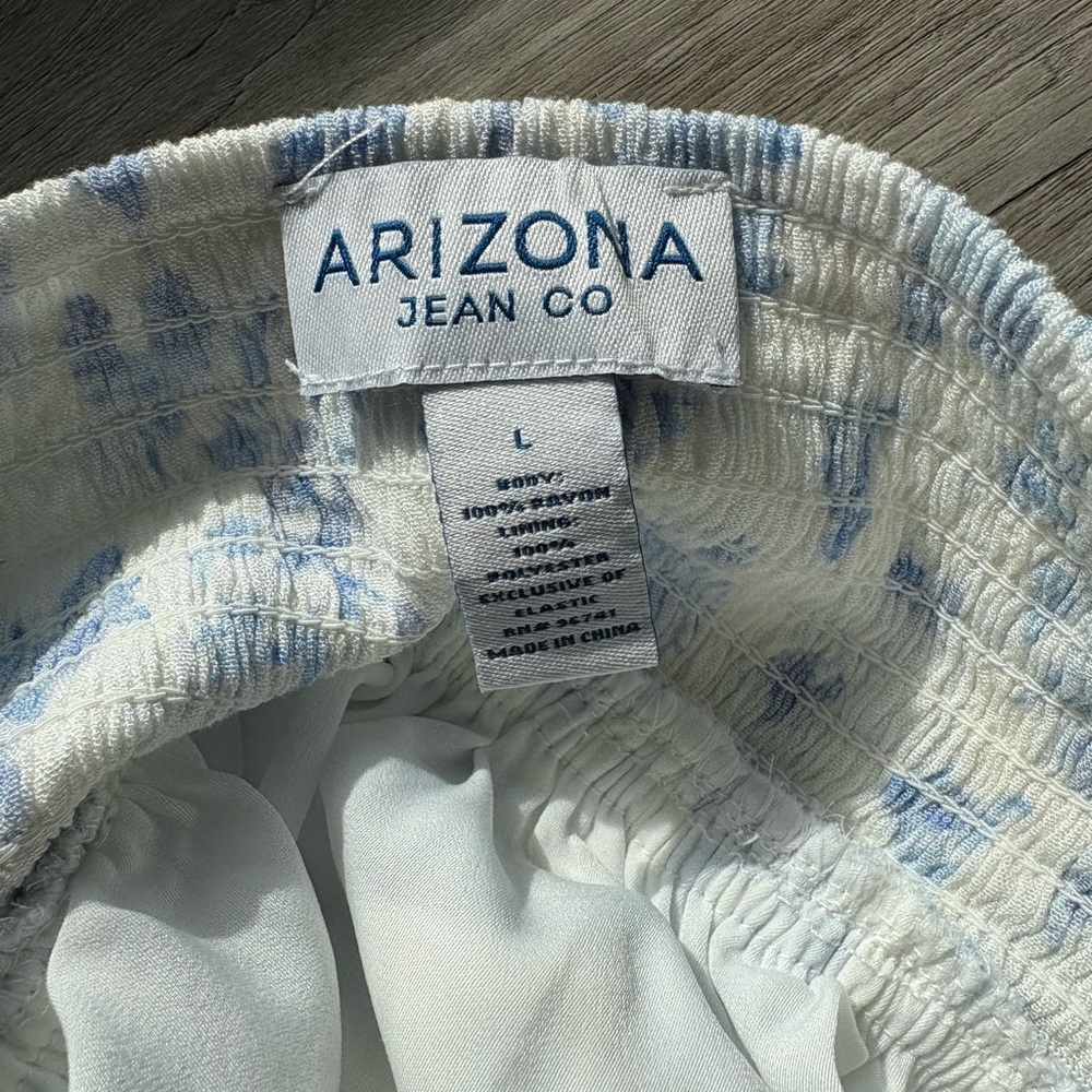 Arizona Jean Company Blue and White Skirt - Picture 2 of 6